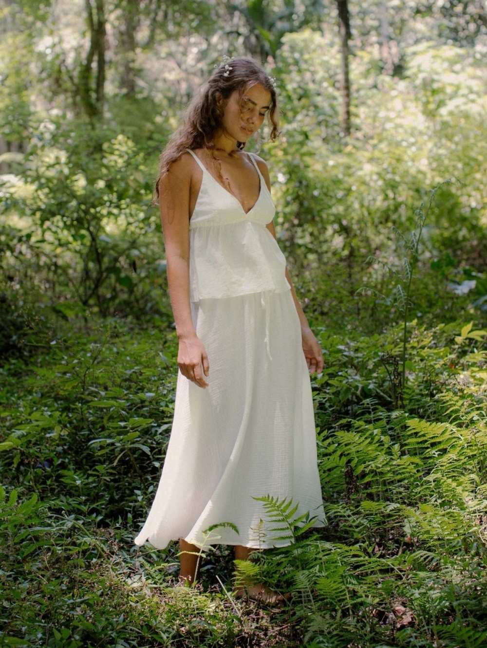 Indigo Luna Mökki Skirt Off White